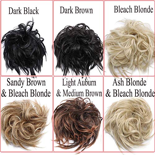 Premium Fibre Synthetic Messy Hair Bun - Image 22