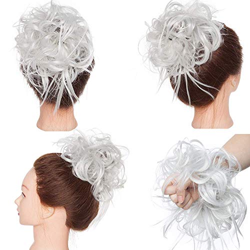 Premium Fibre Synthetic Messy Hair Bun - Image 29