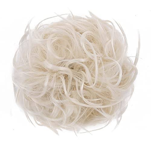 Premium Fibre Synthetic Messy Hair Bun - Image 36