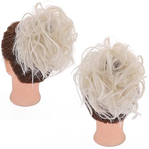 Premium Fibre Synthetic Messy Hair Bun - Image 41