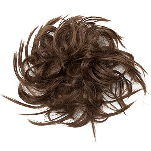 Premium Fibre Synthetic Messy Hair Bun - Image 51