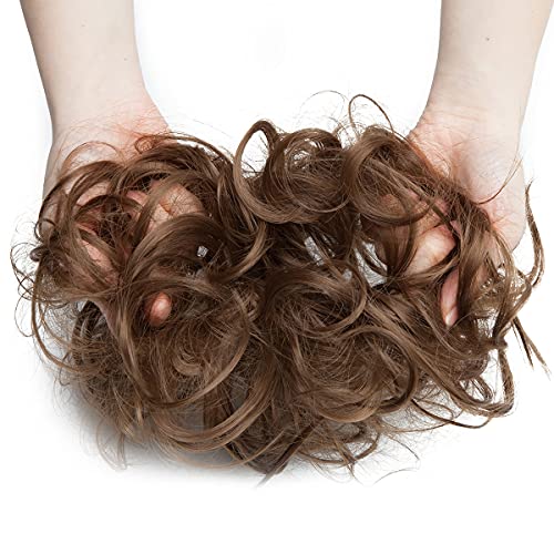 Premium Fibre Synthetic Messy Hair Bun - Image 52