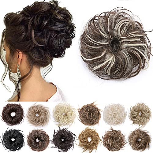 Premium Fibre Synthetic Messy Hair Bun - Image 57