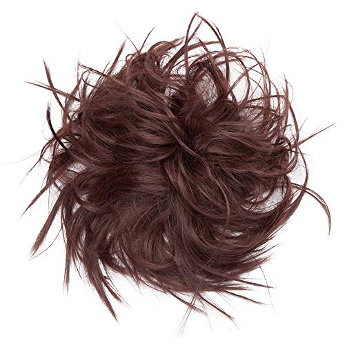 Premium Fibre Synthetic Messy Hair Bun - Image 61