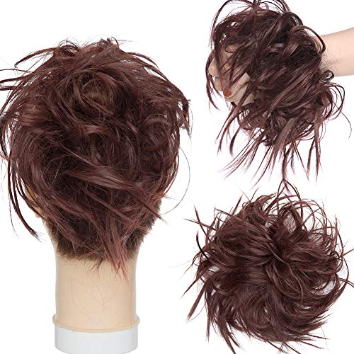 Premium Fibre Synthetic Messy Hair Bun - Image 62