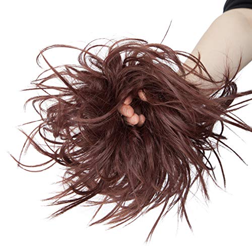 Premium Fibre Synthetic Messy Hair Bun - Image 64