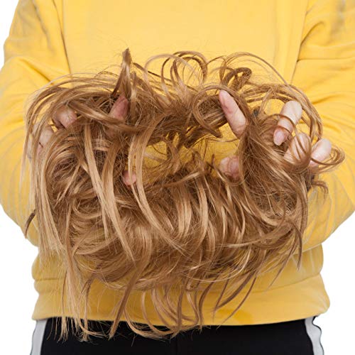 Premium Fibre Synthetic Messy Hair Bun - Image 72