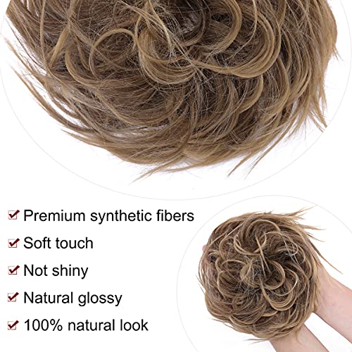 Premium Fibre Synthetic Messy Hair Bun - Image 78