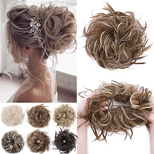 Premium Fibre Synthetic Messy Hair Bun - Image 8