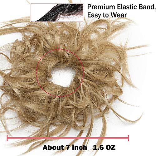 Premium Fibre Synthetic Messy Hair Bun - Image 84