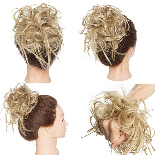 Premium Fibre Synthetic Messy Hair Bun - Image 85