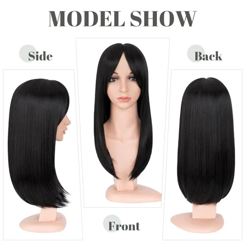 Premium Synthetic Fibre Hair Topper -18 inches - Image 5
