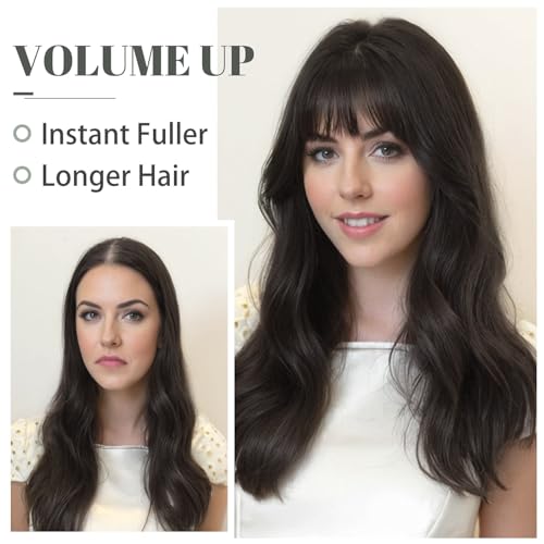 Premium Synthetic Fibre Hair Topper -18 inches - Image 6