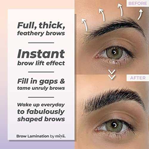 Professional Eyebrow Lamination with Keratin - Image 3