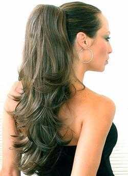 Provocative Reversible Claw Clip Drawstring Hairpiece - Image 3