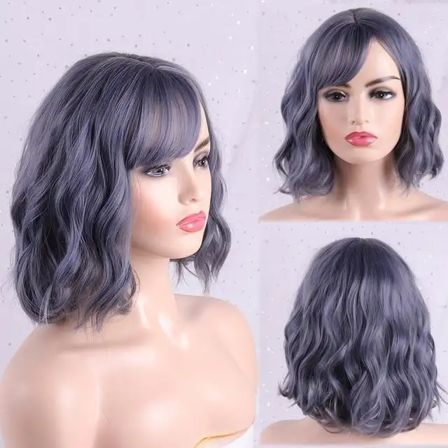 Quinn Wavy Heat Resistant Bob Wig - Image 13