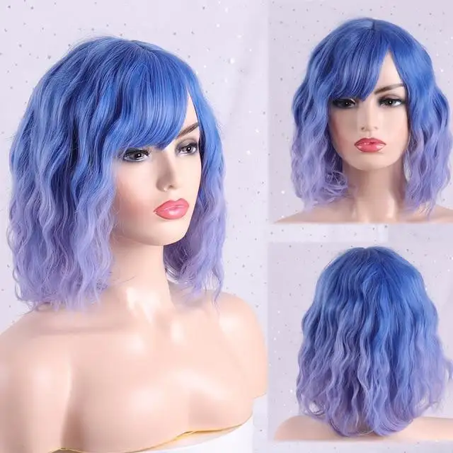 Quinn Wavy Heat Resistant Bob Wig - Image 14