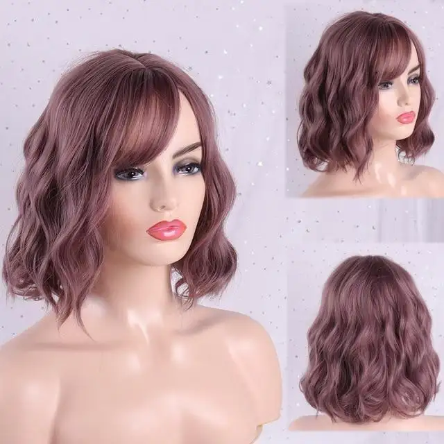 Quinn Wavy Heat Resistant Bob Wig - Image 2