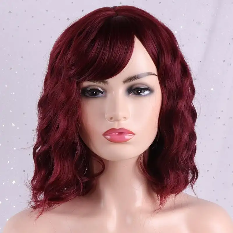 Quinn Wavy Heat Resistant Bob Wig - Image 6