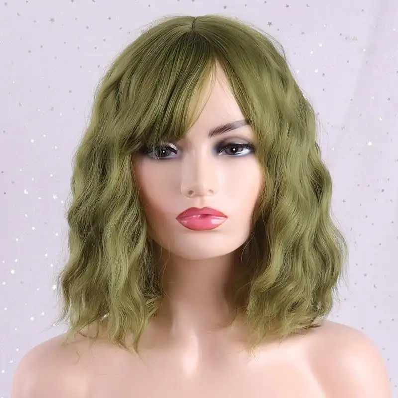Quinn Wavy Heat Resistant Bob Wig - Image 7