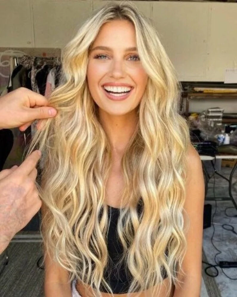RAVEN – Luxury Extra‑Long Deep Wave Human Hair Wig (24–26”) - Image 2