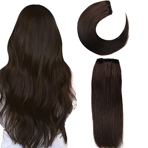 Real Hair Balayage Clip in Hair Extensions - Image 36