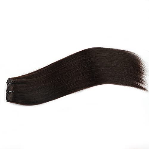 Real Hair Balayage Clip in Hair Extensions - Image 41