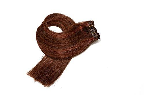 Remy Clip in Human Hair Extensions -15Inch 7pcs set - Image 121
