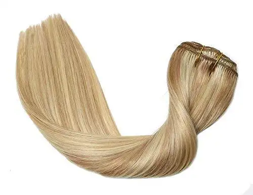 Remy Clip in Human Hair Extensions -15Inch 7pcs set - Image 18