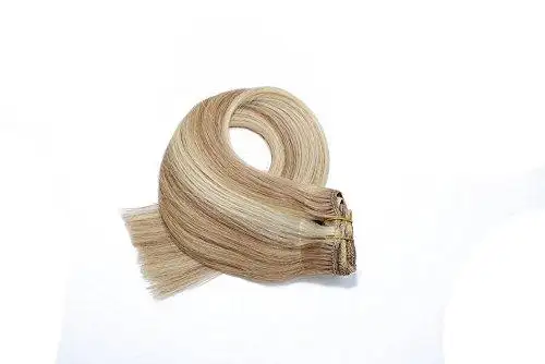 Remy Clip in Human Hair Extensions -15Inch 7pcs set - Image 31