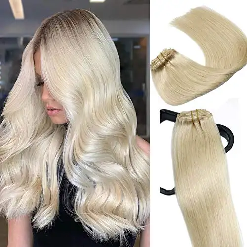 Remy Clip in Human Hair Extensions -15Inch 7pcs set - Image 48