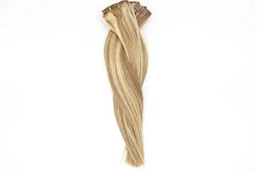 Remy Clip in Human Hair Extensions -15Inch 7pcs set - Image 5