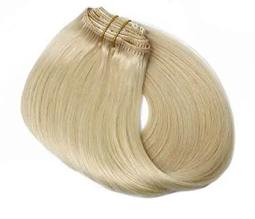 Remy Clip in Human Hair Extensions -15Inch 7pcs set - Image 50
