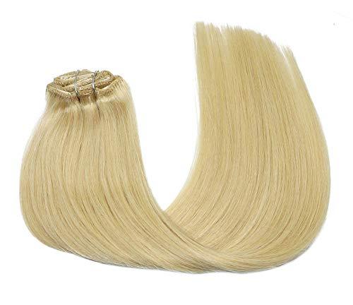 Remy Clip in Human Hair Extensions -15Inch 7pcs set - Image 59
