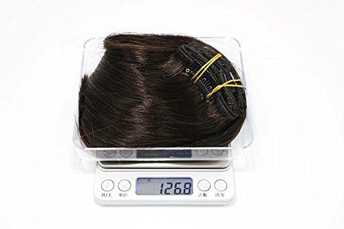 Remy Clip in Human Hair Extensions -15Inch 7pcs set - Image 65