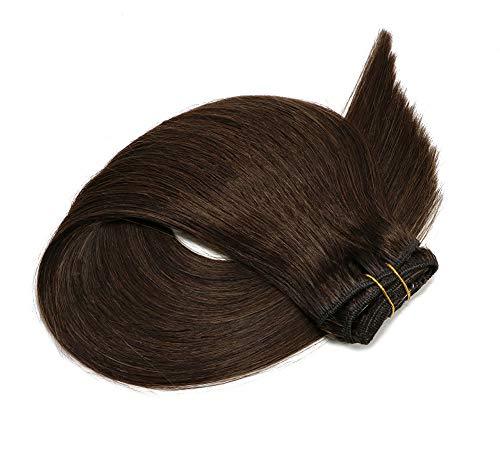 Remy Clip in Human Hair Extensions -15Inch 7pcs set - Image 68