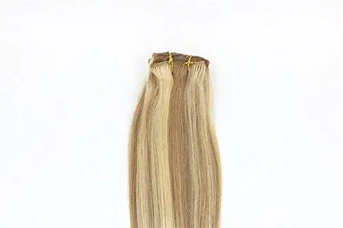 Remy Clip in Human Hair Extensions -15Inch 7pcs set - Image 7