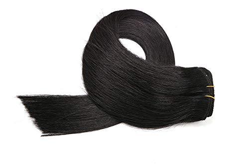 Remy Clip in Human Hair Extensions -15Inch 7pcs set - Image 73