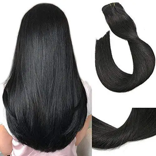 Remy Clip in Human Hair Extensions -15Inch 7pcs set - Image 8