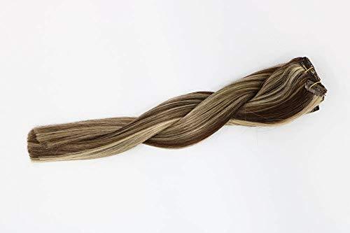 Remy Clip in Human Hair Extensions -15Inch 7pcs set - Image 96
