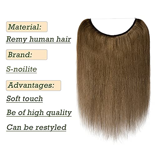 Remy Human Hair Invisible Wire Hair Extensions - Image 32