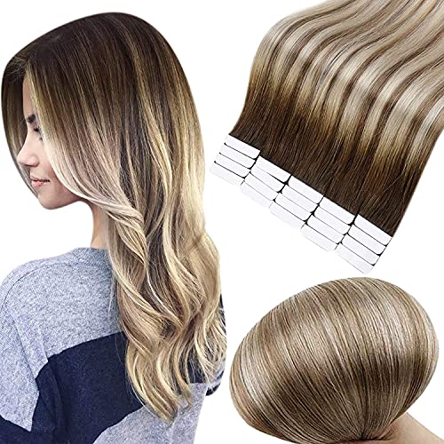 Remy Human Hair Tape Extensions 20 Pcs - Image 128