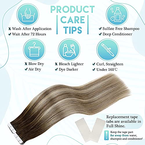 Remy Human Hair Tape Extensions 20 Pcs - Image 131
