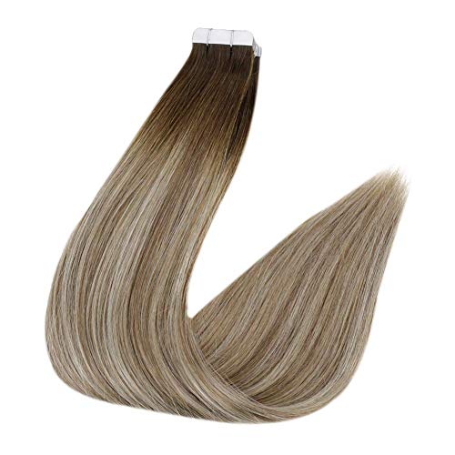 Remy Human Hair Tape Extensions 20 Pcs - Image 136
