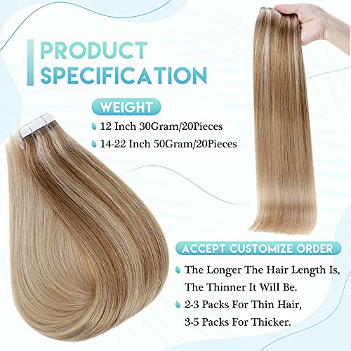 Remy Human Hair Tape Extensions 20 Pcs - Image 18