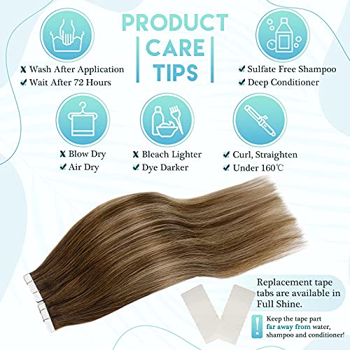 Remy Human Hair Tape Extensions 20 Pcs - Image 37