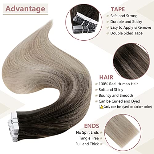Remy Human Hair Tape Extensions 20 Pcs - Image 45