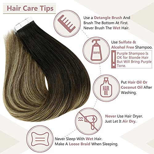 Remy Human Hair Tape Extensions 20 Pcs - Image 74