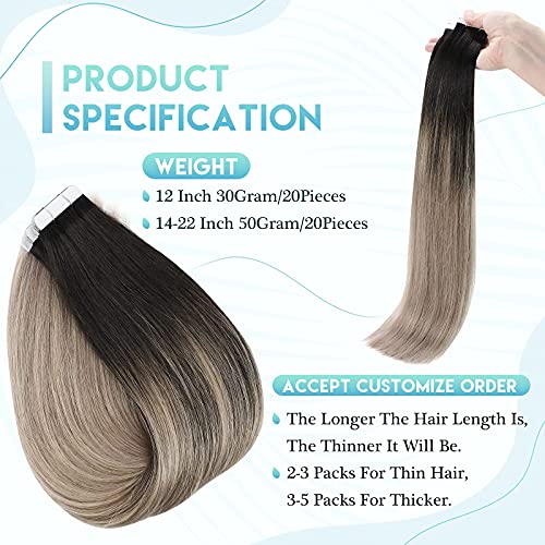 Remy Human Hair Tape Extensions 20 Pcs - Image 79