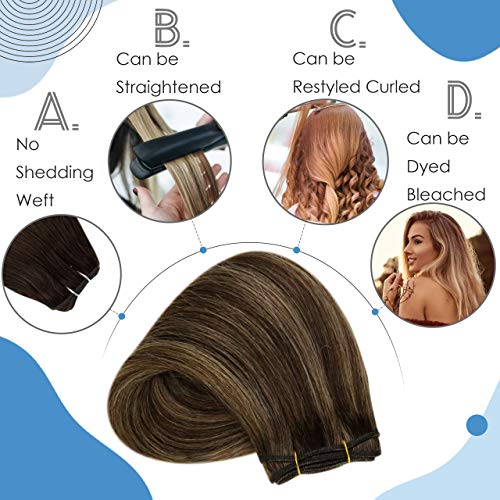 Remy Human Hair Weft Extensions 80g - Image 19